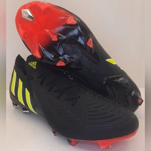 NEW adidas Predator Edge .1 L FG GW1023 Soccer Cleats Shoes Size 9.5 Black